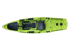 Angler Pro 390 - Pedaldriven fiskekajak med möjlighet att välja trampsystem med fenor/propeller